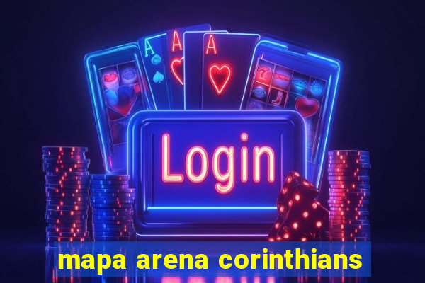 mapa arena corinthians